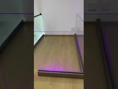 6063-T5 LED 조명으로 된 유리 레일링용 알루미늄 U 채널